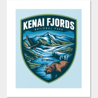 Adorable Kenai Fjords National Park Posters and Art